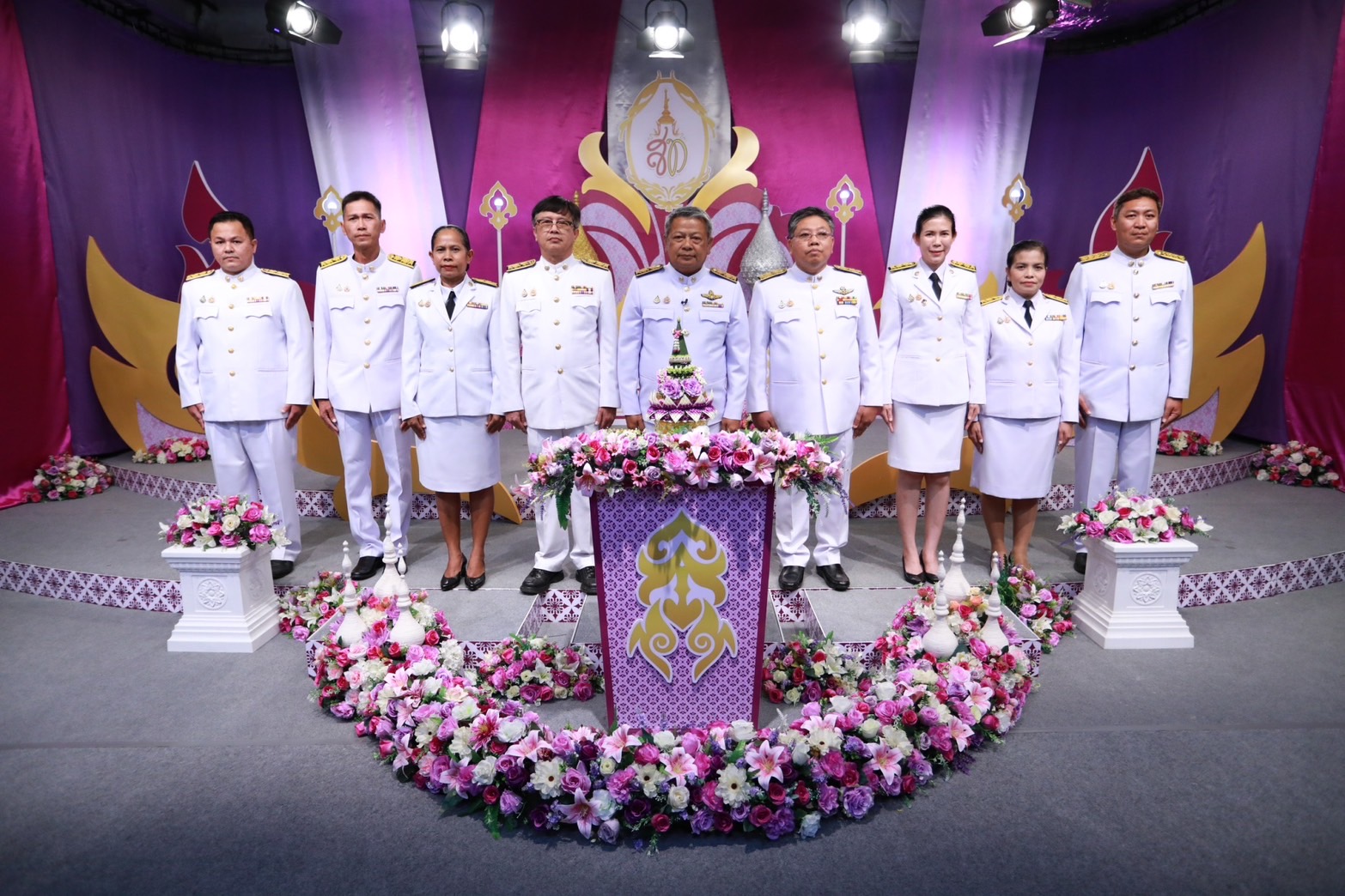 ร่วมบันทึกเทปรายการพิเศษถวายพระพรชัยมงคล เนื่องในโอกาสวันเฉลิมพระชนมพรรรษา สมเด็จพระนางเจ้าสุทิดา พัชรสุธาพิมลลักษณ พระบรมราช